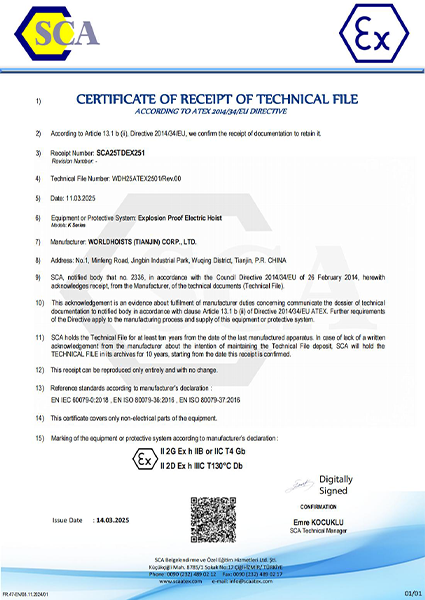 ATEX-SCA25TDEX251?-?Worldhoist?-?Explosion?Proof?Electric?Hoist?(Signed)_00